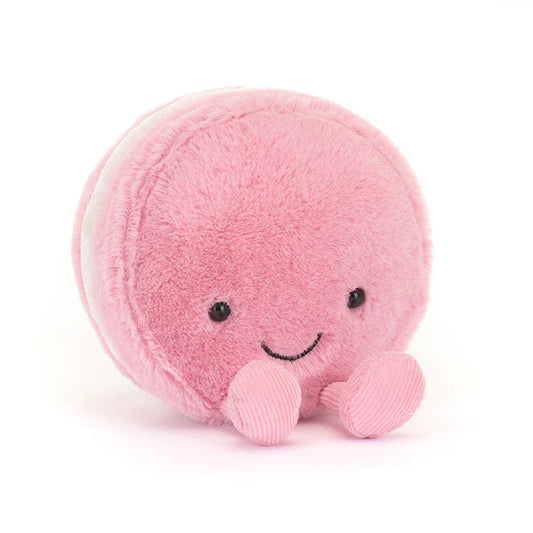 Jellycat Amuseables Mia Macaron (Framboise) Plüschtier