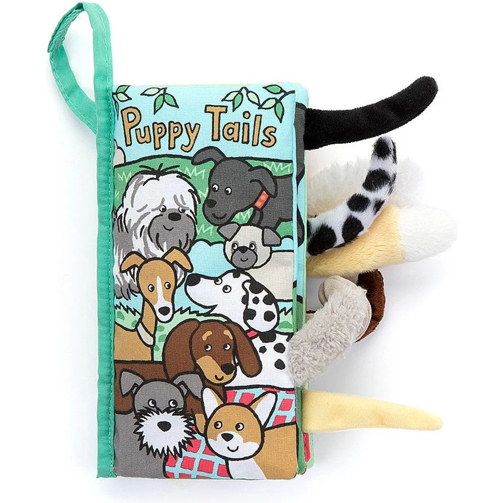 Jellycat Soft Activity Book ''Puppy Tails''