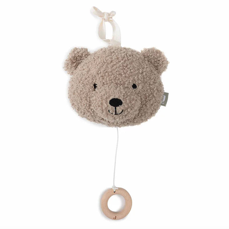Musical Mobile, Teddy Bear Olive Green