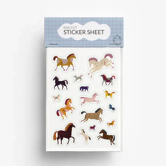 ''Horses'' Sticker Set