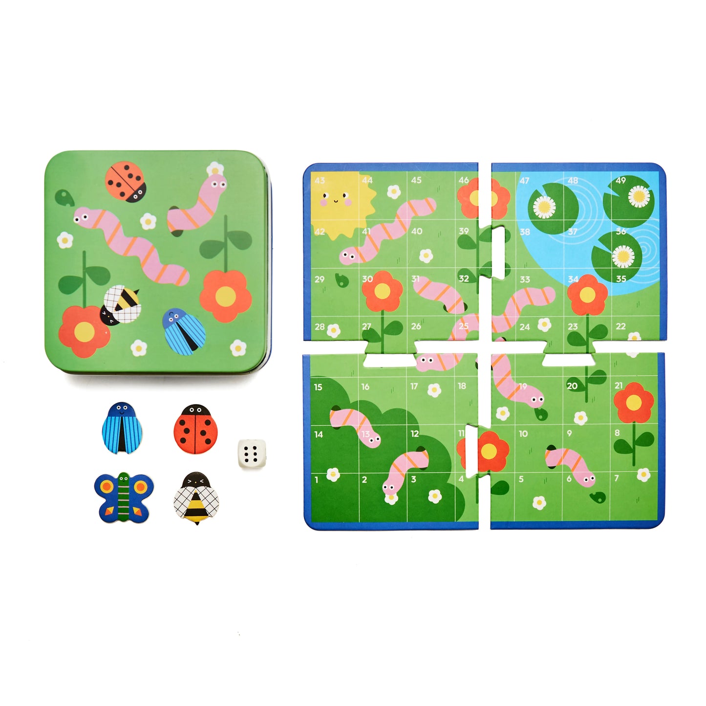 Insektenjagd-Spiel „On the Go“