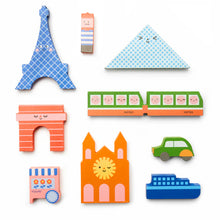 Load image into Gallery viewer, City in my Pocket Mini Blocks &#39;&#39;Paris&#39;&#39;
