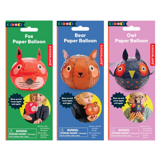 Papierballons, verschiedene