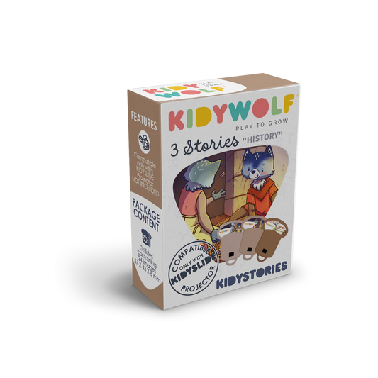 Kidywolf Projektor-Folien, Geschichte