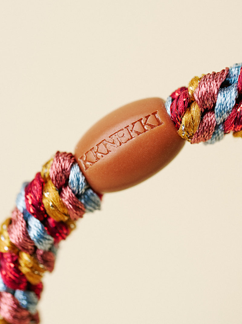 Kknekki Hair Tie, Mix Bordeaux Curry