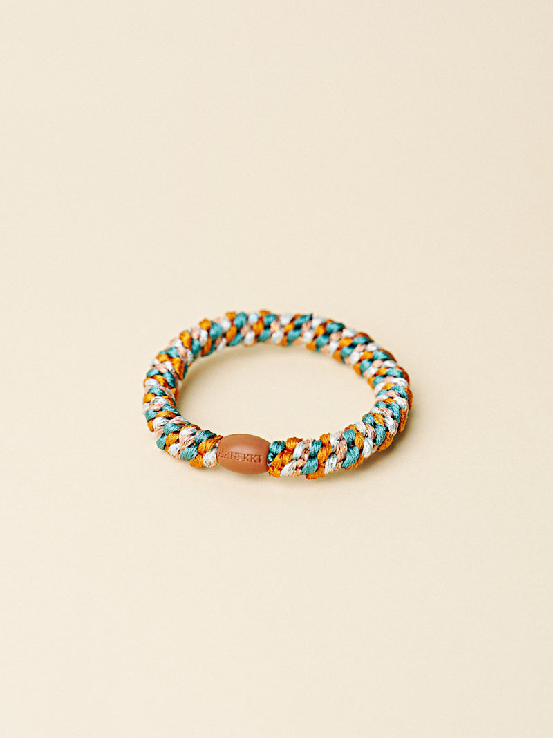 Kknekki Hair Tie, Mix Terracotta Teal
