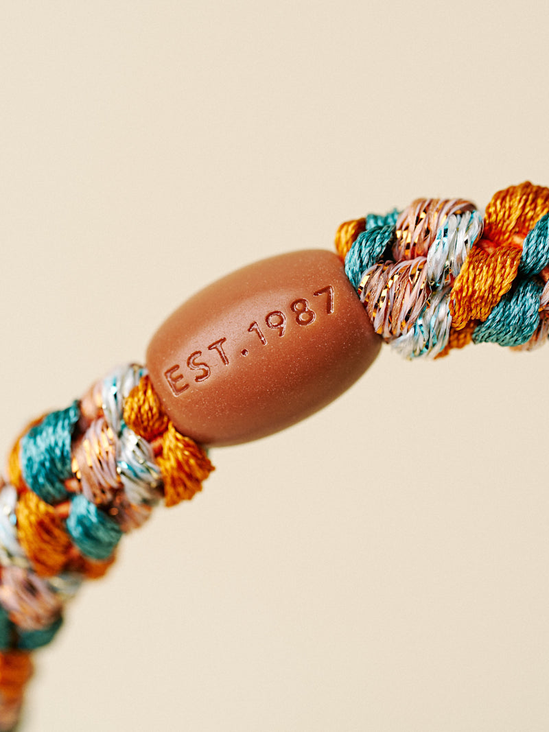 Kknekki Hair Tie, Mix Terracotta Teal