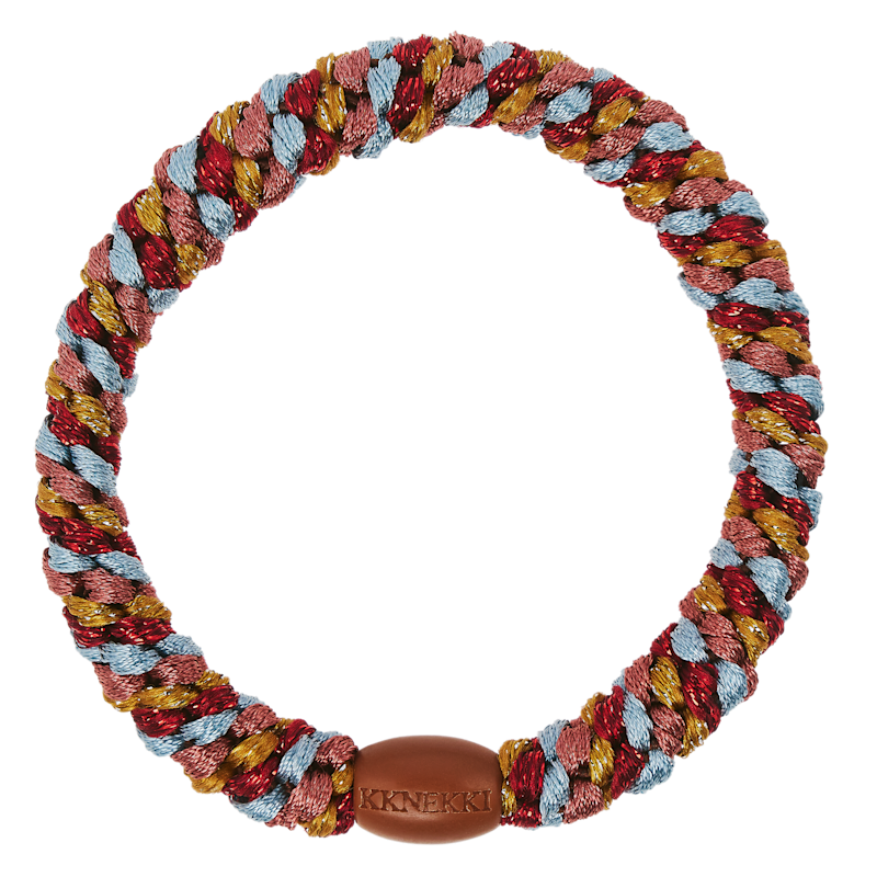 Kknekki Hair Tie, Mix Bordeaux Curry