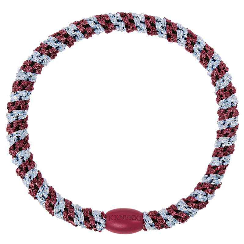 Kknekki Hair Tight, Slim Rosewood Seablue Glitter