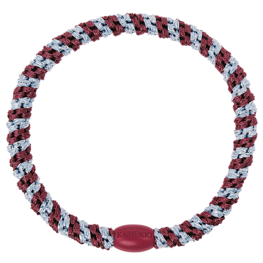 Kknekki Hair Tight, Slim Rosewood Seablue Glitter