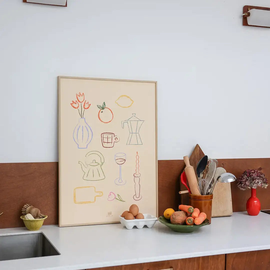 50 x 70 Poster, Die Poesie der Dinge