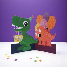 Load image into Gallery viewer, Birthday Card, Dino
