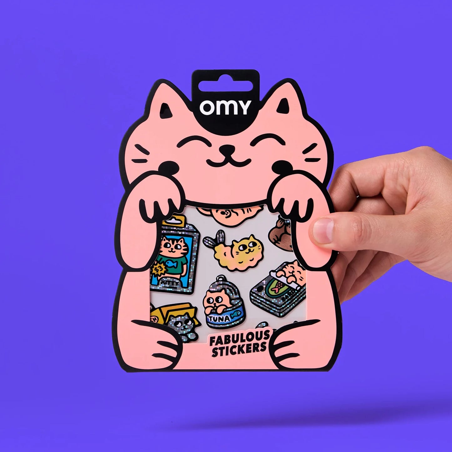 Große fabelhafte Sticker, Kätzchen