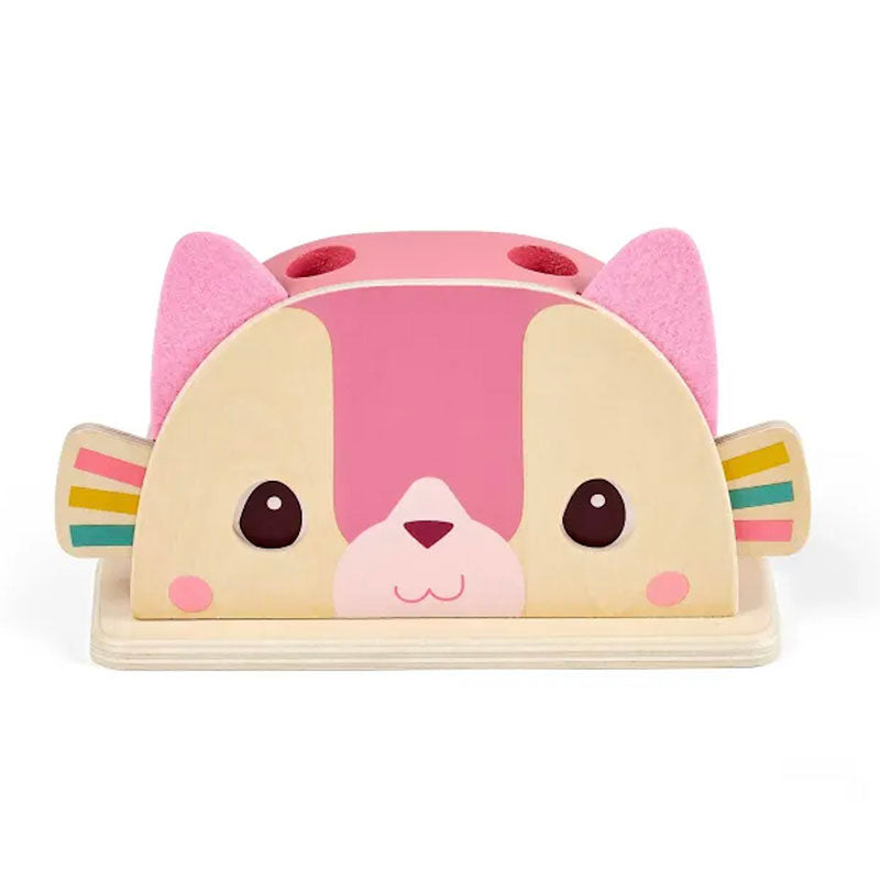 Pop Up Wooden Toy, Jeanne the Cat