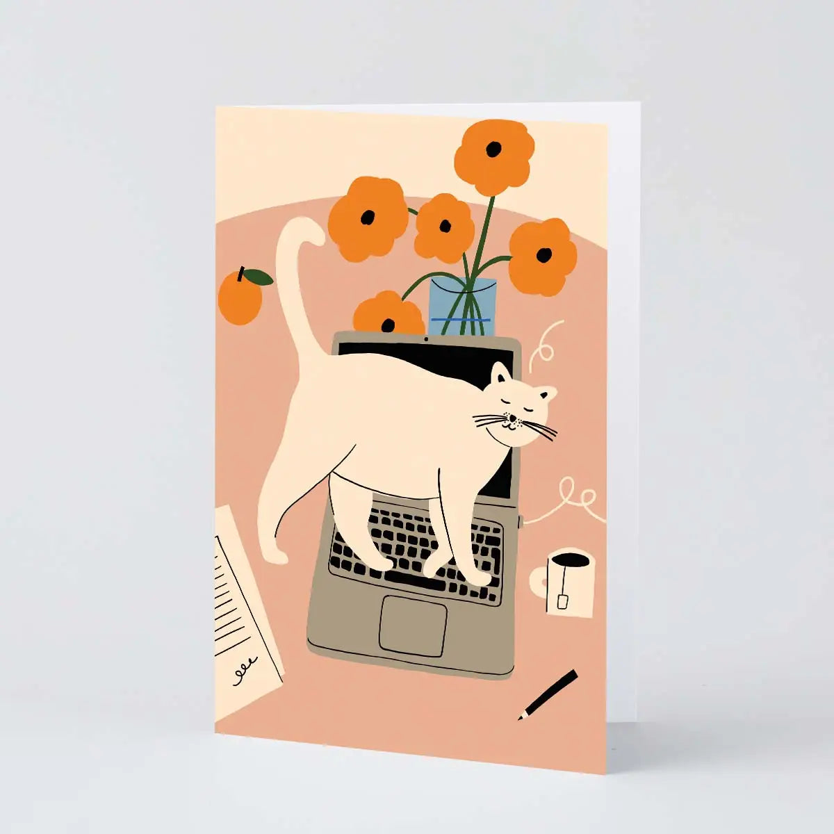 Stop Working, Cat Card