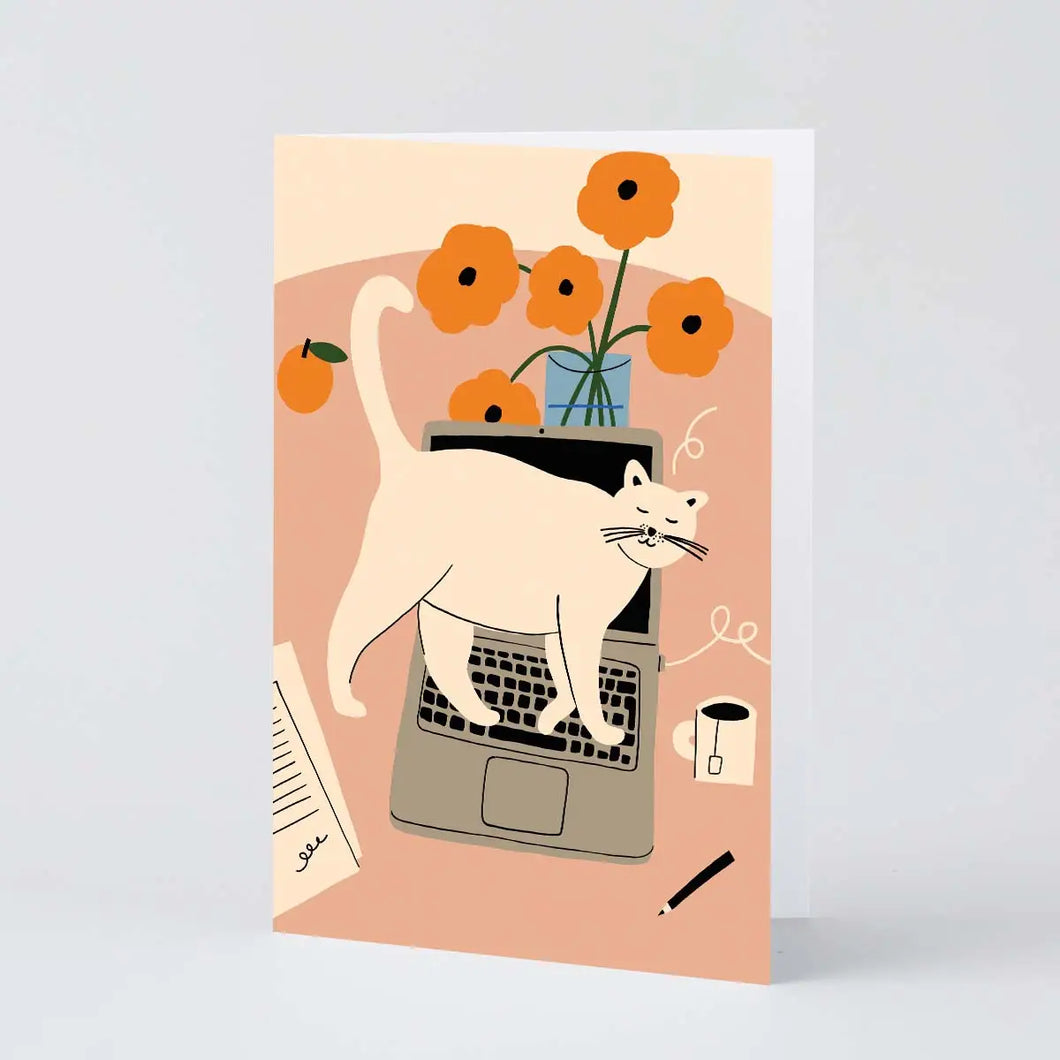 Stop Working, Cat Card