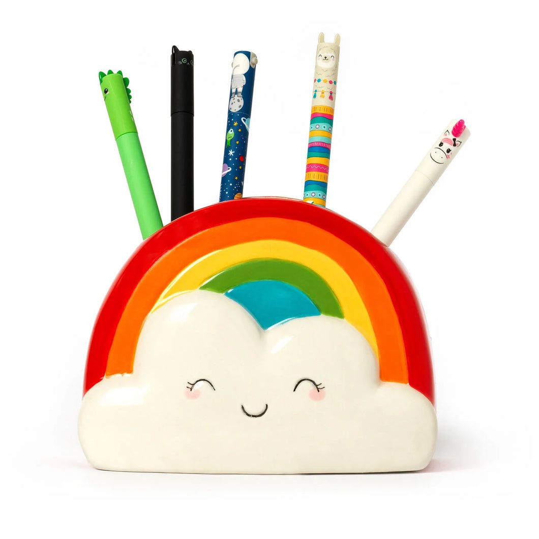 Stifthalter aus Keramik „Regenbogen“