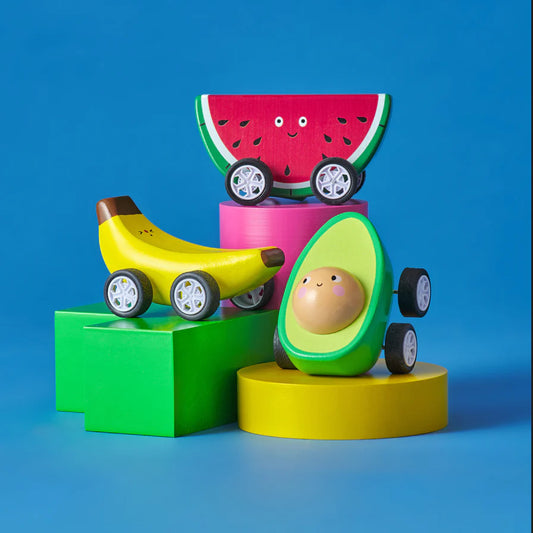 Fruit-Fun-Rückziehautos