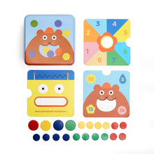 Load image into Gallery viewer, Travel Game, 3-in-1 Tiddlywinks

