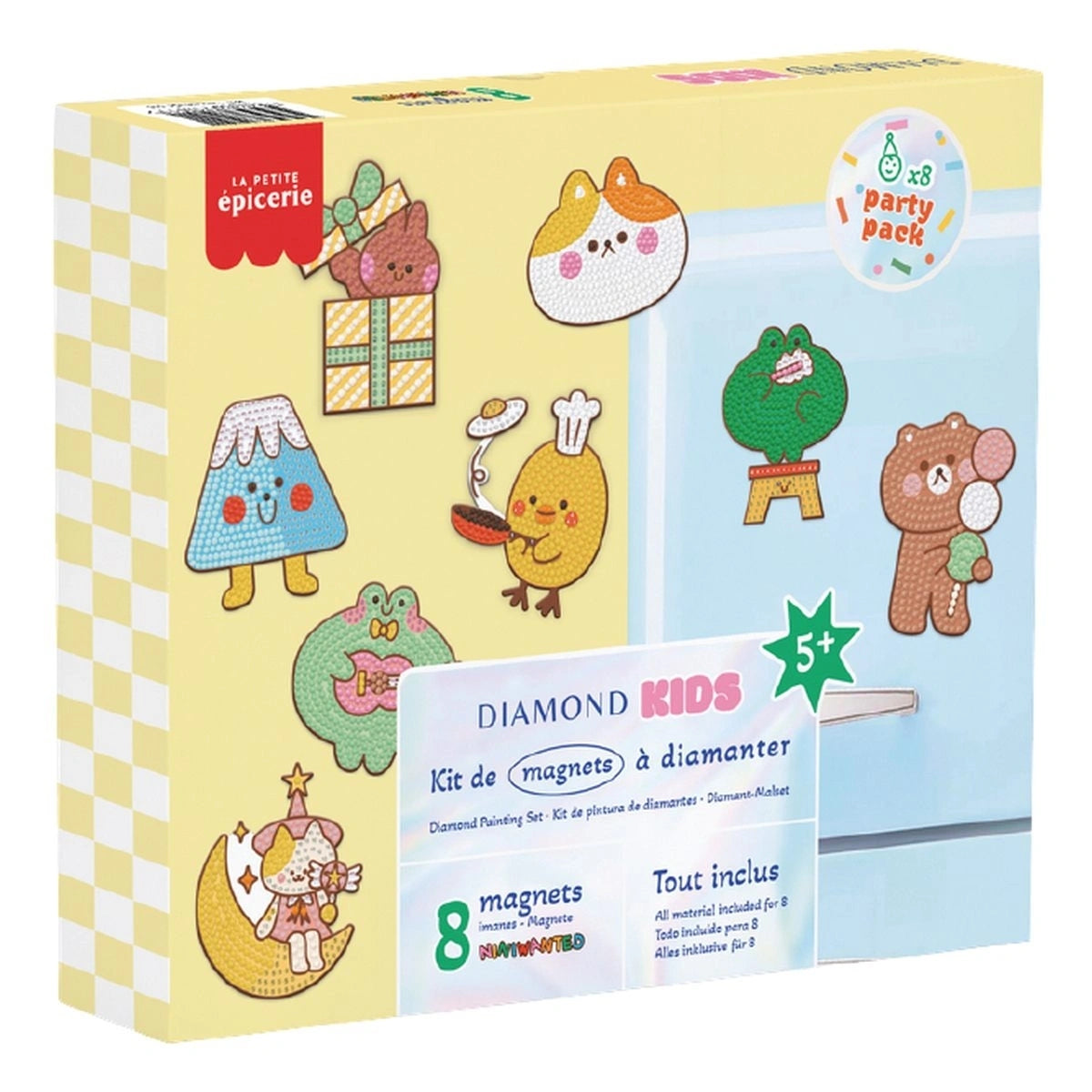 Diamond Painting Set Kids, Magnet Party Pack
