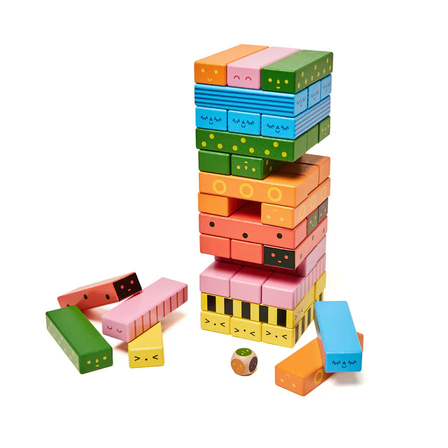 Wooden Balance Game ''Stack a Bug''