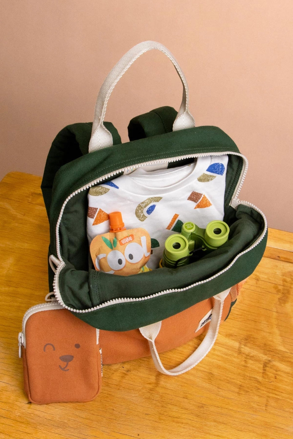Children's Arthur Backpack, Tricolour Electric Blue
