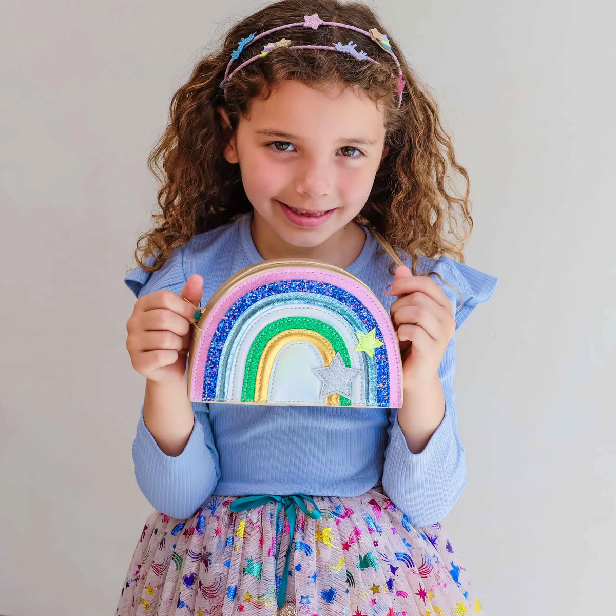 Children's Rainbow Shoulder Bag, Unicornland