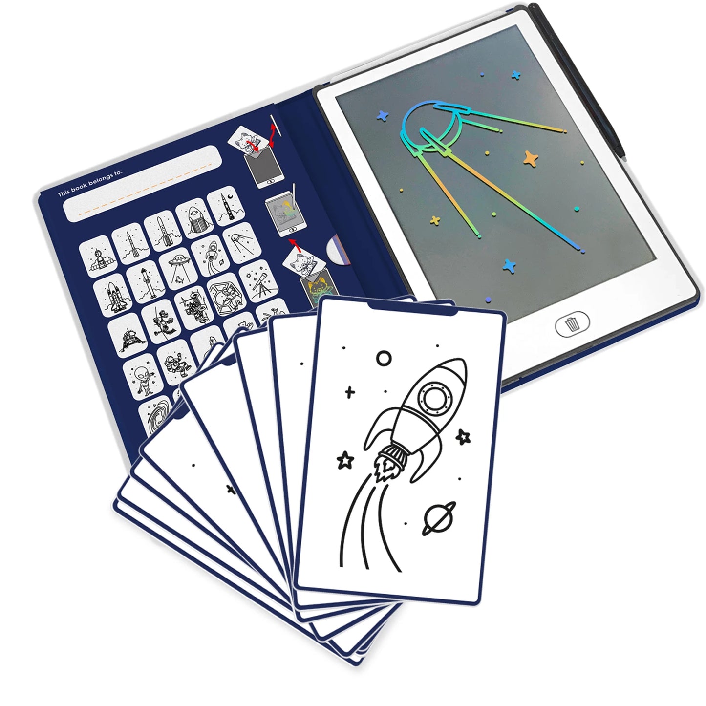 Kidydraw Mini, Weltraum