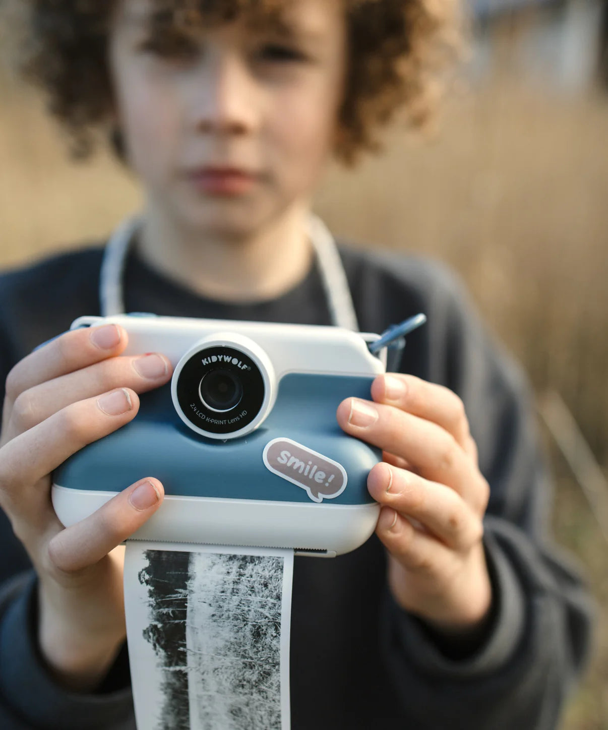 Kidywolf K-Print Instant Camera, Blue