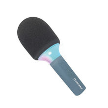 Load image into Gallery viewer, Children&#39;s Microphone with Bluetooth and Lights, Blue
