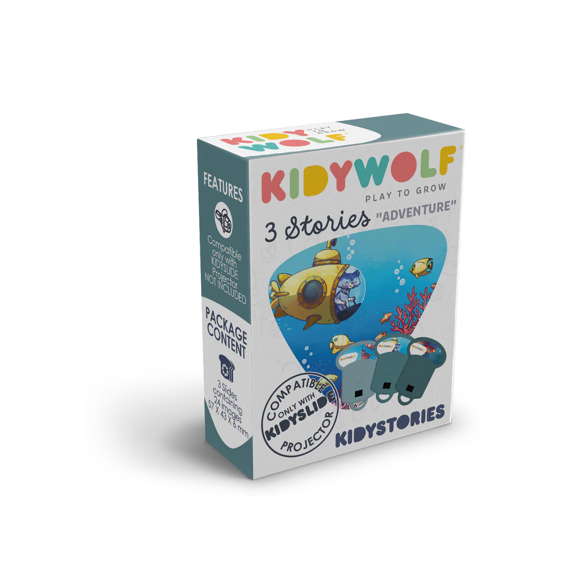Kidywolf Projektorfolien, Abenteuer