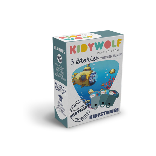 Kidywolf Projektorfolien, Abenteuer
