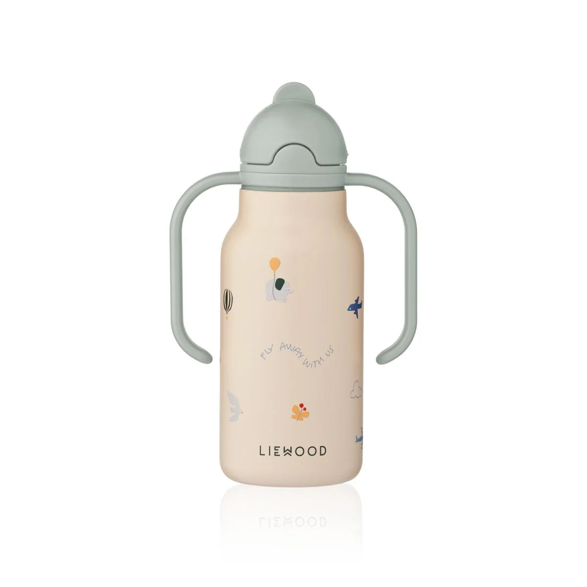 Kimmie Steel Water Bottle 250ml, Flying