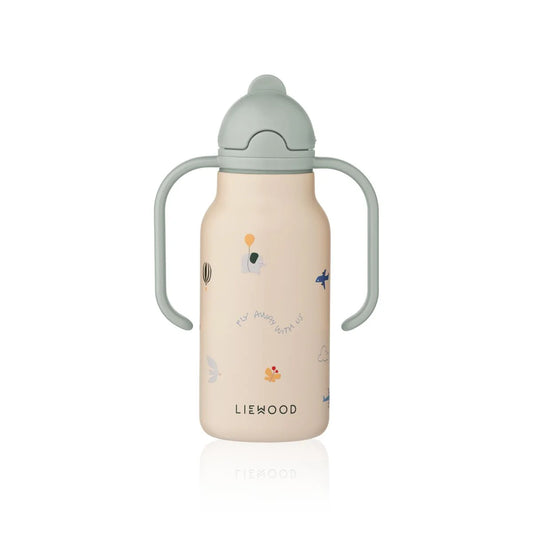 Kimmie Steel Water Bottle 250ml, Flying