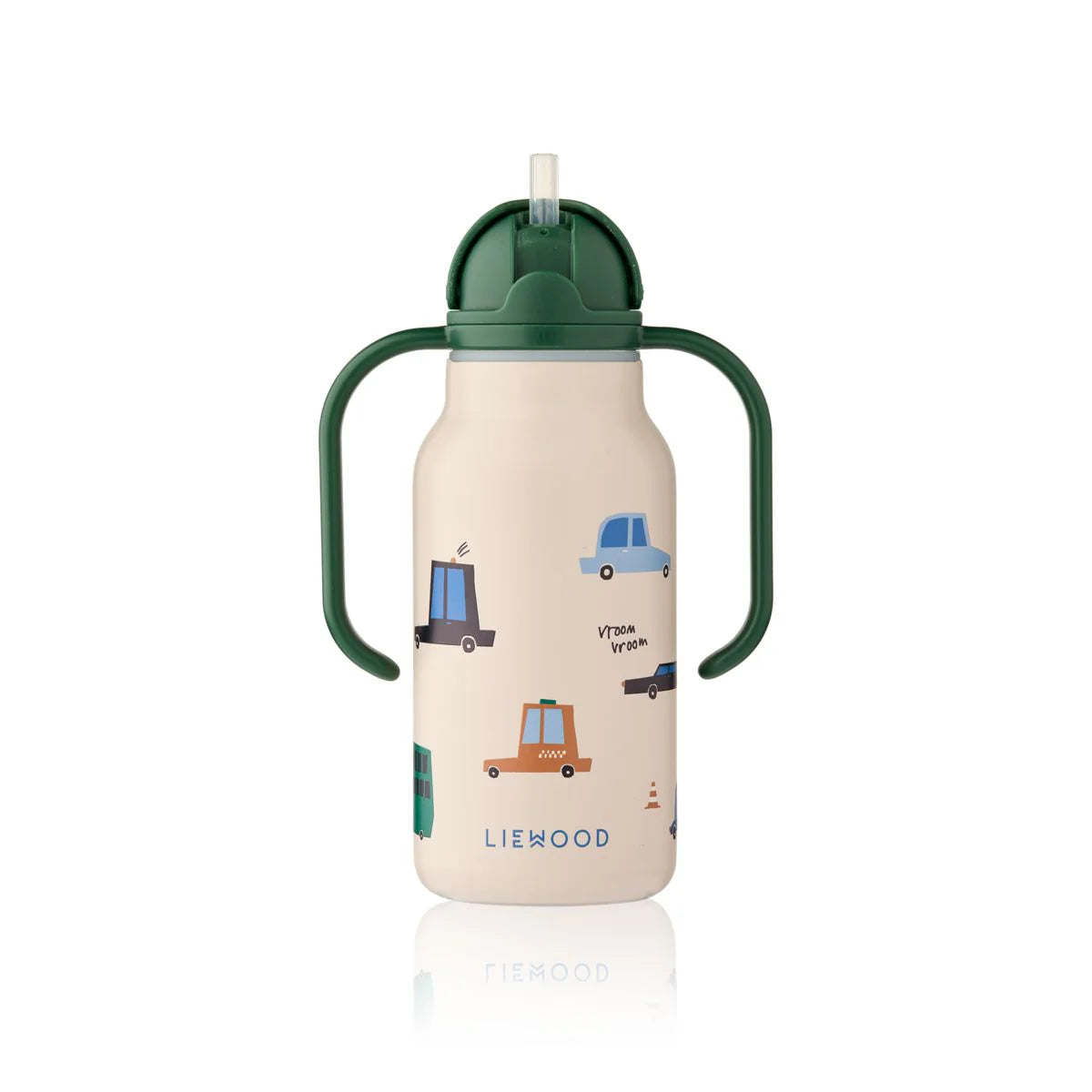 Kimmie Stahl-Wasserflasche 250ml, Cars