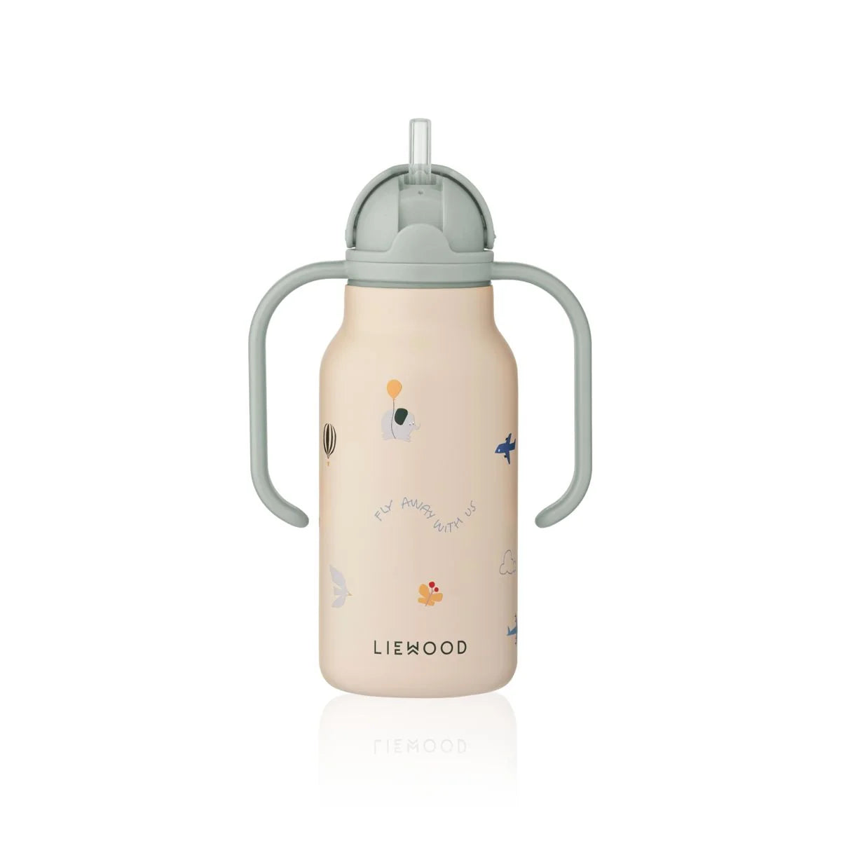Kimmie Steel Water Bottle 250ml, Flying
