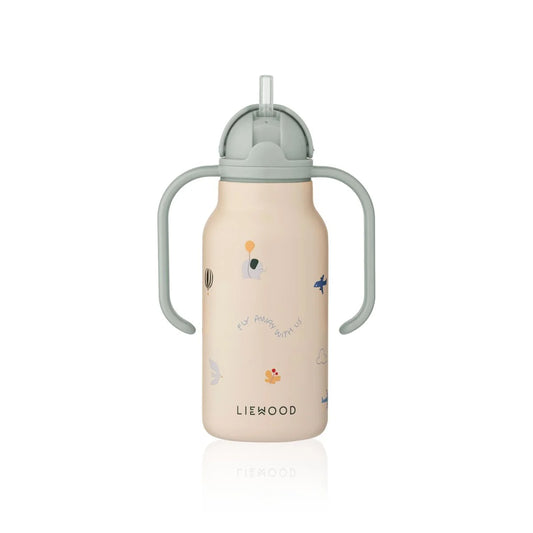 Kimmie Steel Water Bottle 250ml, Flying
