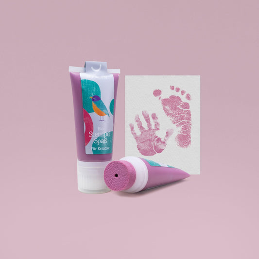 Organic Stamp Paint, 50ml Fushia