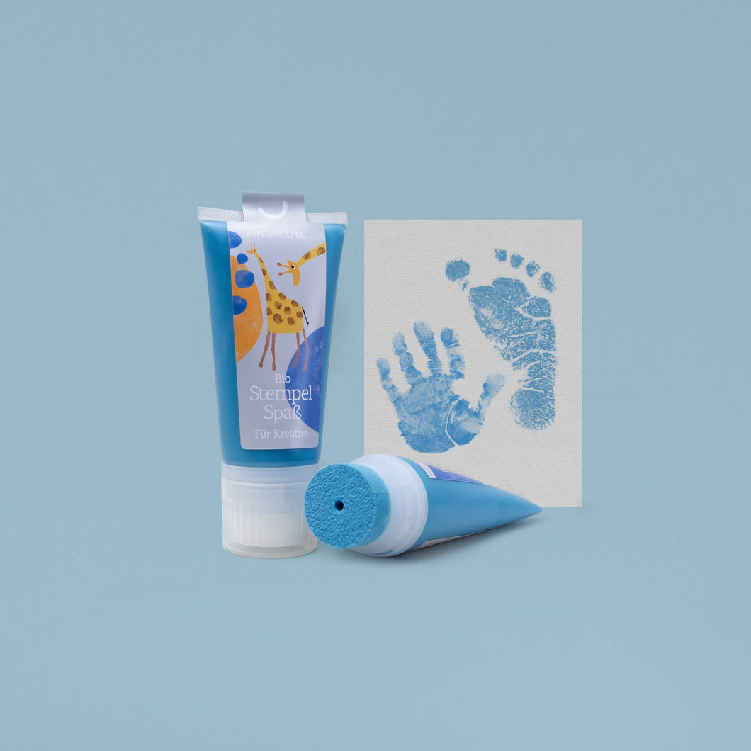 Organische Stempel-Farbe, 50ml Türkis