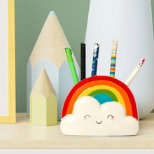 Load image into Gallery viewer, Ceramic Pen Holder &#39;&#39;Rainbow&#39;&#39;
