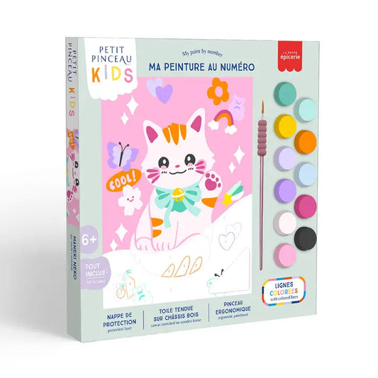 Malen nach Zahlen Set, Katze