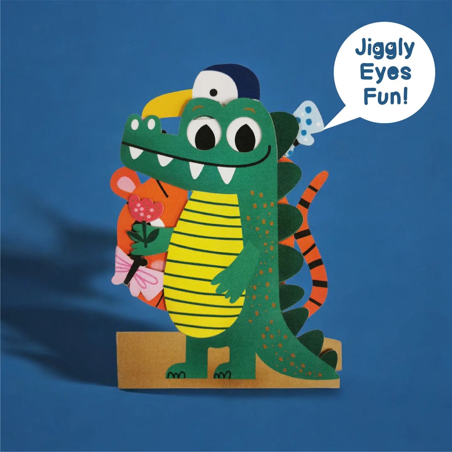 Birthday Card, Crocodile