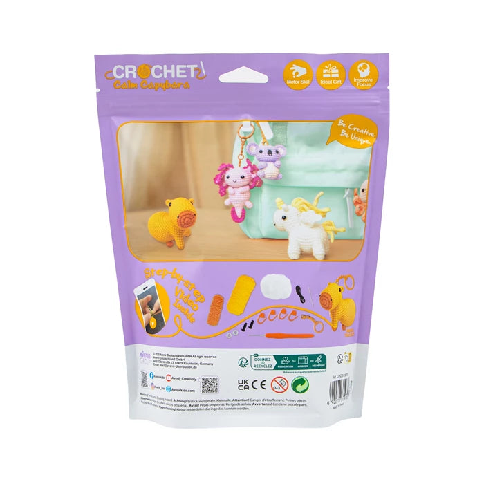 Crochet DIY Set, Capybara