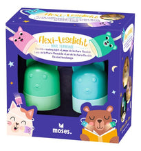 Load image into Gallery viewer, Flexi-Reading Light Colourful Animal Friends, Blue
