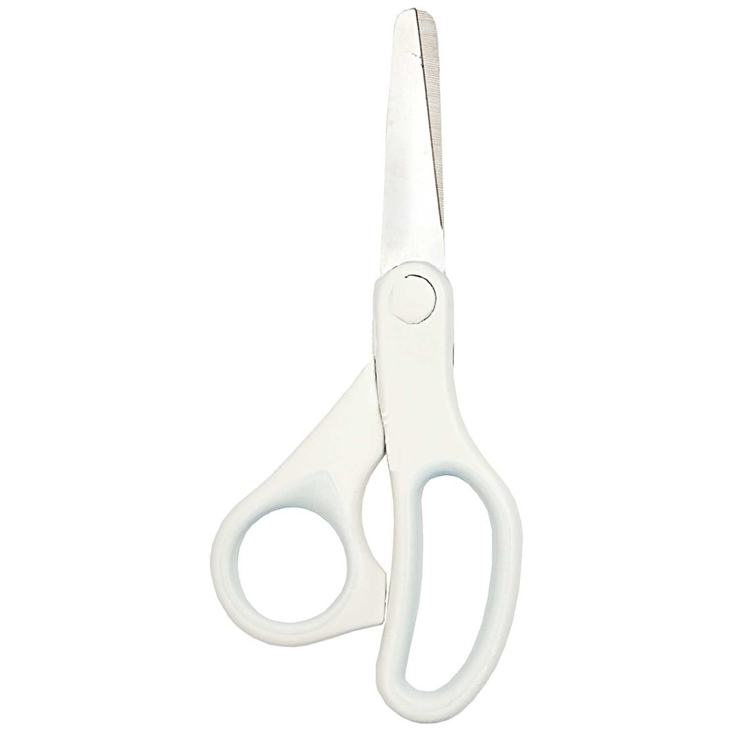 Children's Scissors, Soft Grip ''White''