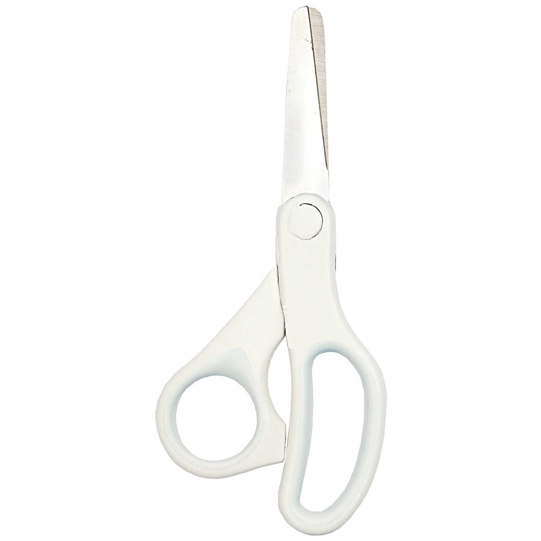Children's Scissors, Soft Grip ''White''