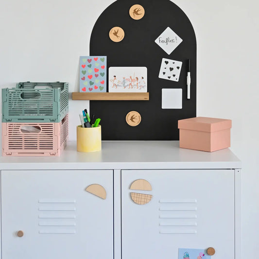 Magnettafel-Set „Arch Black“, klein