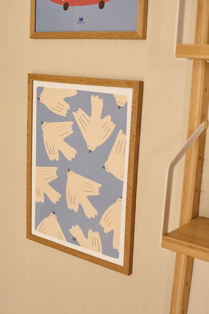30 x 40 Poster, Blue Birds