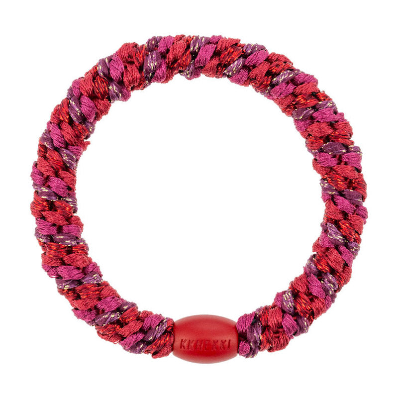 Kknekki Haarband ''Mix Light Bordeaux Traube Glitzer''
