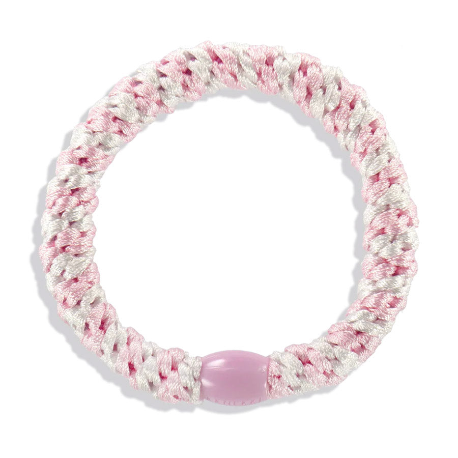 Kknekki Hair Tight ''Light Pink White Stripe''